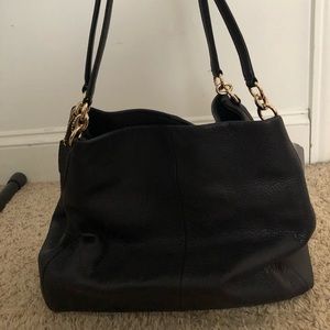 Brand new never used black coach tote
